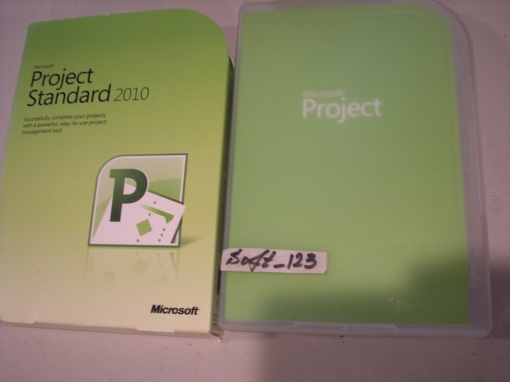 Microsoft Project 2010 Standard For 2 PCs Full Retail Version =SEALED BOX=