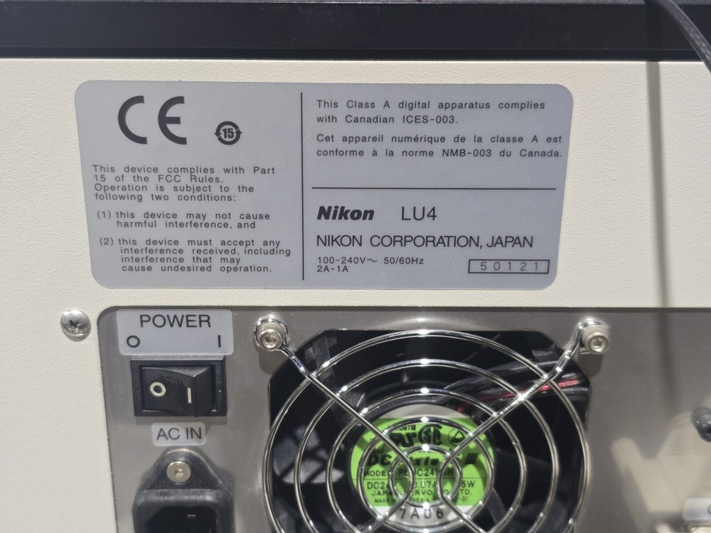 Nikon D-Eclipse C1 Si Spectral Imaging Confocal Microscope System