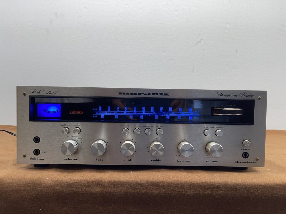Marantz 2230 Stereo Receiver - Good Working Condition, Led Upgraded