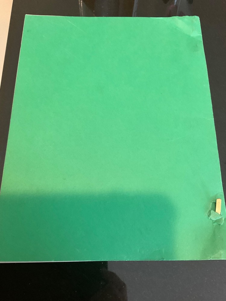 Original WORKING GIRL script - HARRISON FORD - MELANIE GRIFFITH