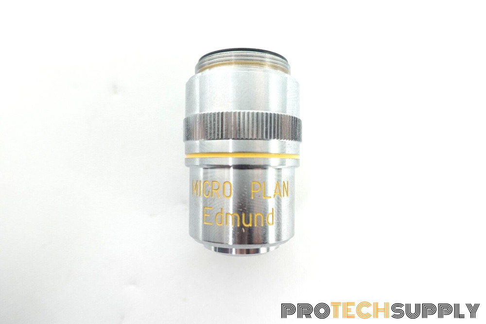 Edmund Micro Plan DIN 10 0.25 Microscope Objective Lens with WARRANTY