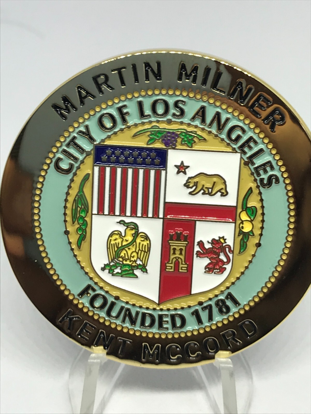 Adam 12 - LAPD - Collectable Challenge Coin - Los Angeles - Police - LEO