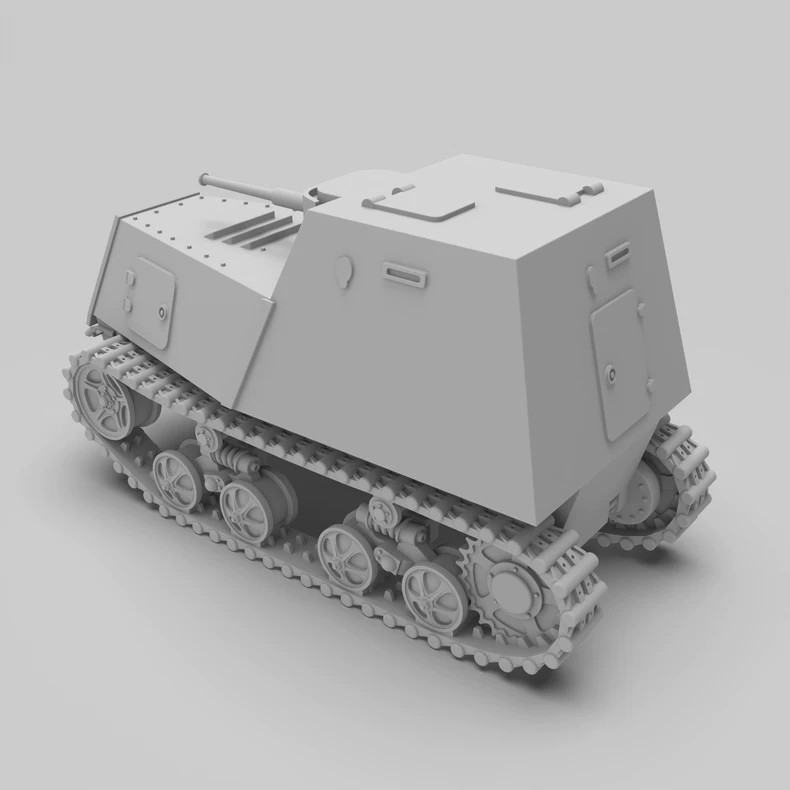 3D Printed 1/72/87Soviet KHTZ-16 Tractor Tank Unpainted Model Kit