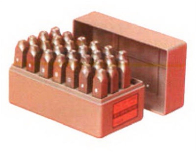 C.H. Hanson 1/4 in. Letter Stamp Set 27 pc