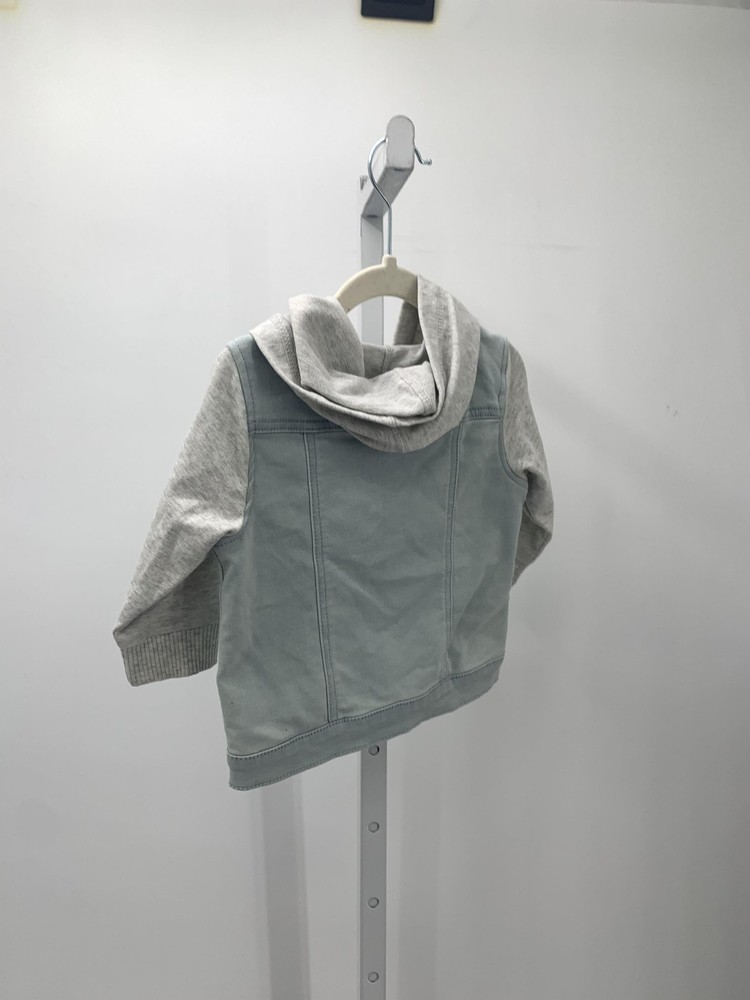 HOODED BTN DOWN DENIM