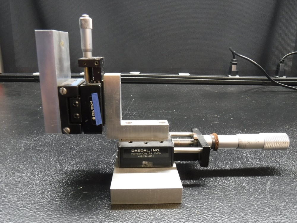 Daedal Inc.  412-744-4451  Microscope Linear Slides