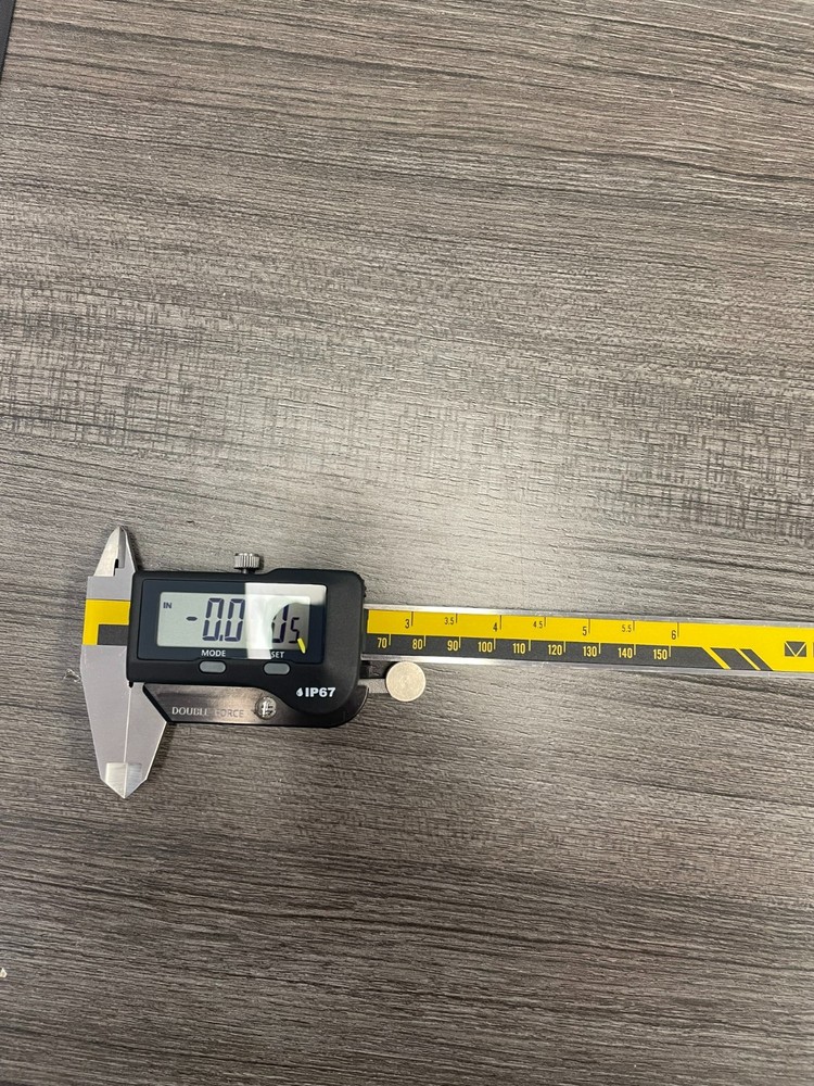 Microtech Double Force Digital Calipers 6 Inch New with Case