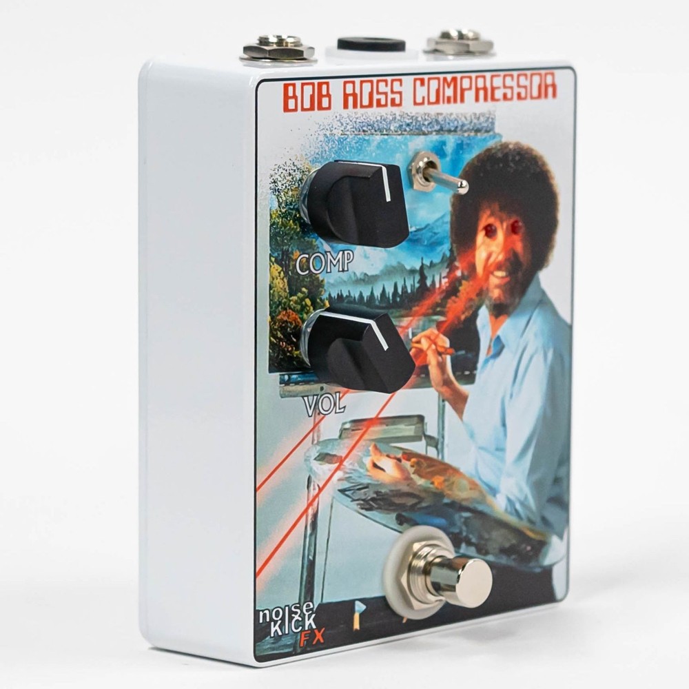 Noise Kick FX Bob ROSS Compressor + Buffer Guitar Effect Pedal - New