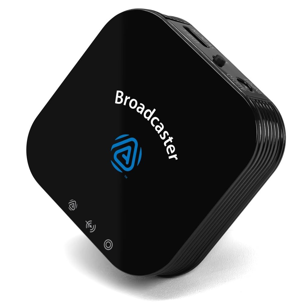 HomeSpot BA210 v2 Auracast BT Transmitter AptX Lossless HD Optical 3.5mm