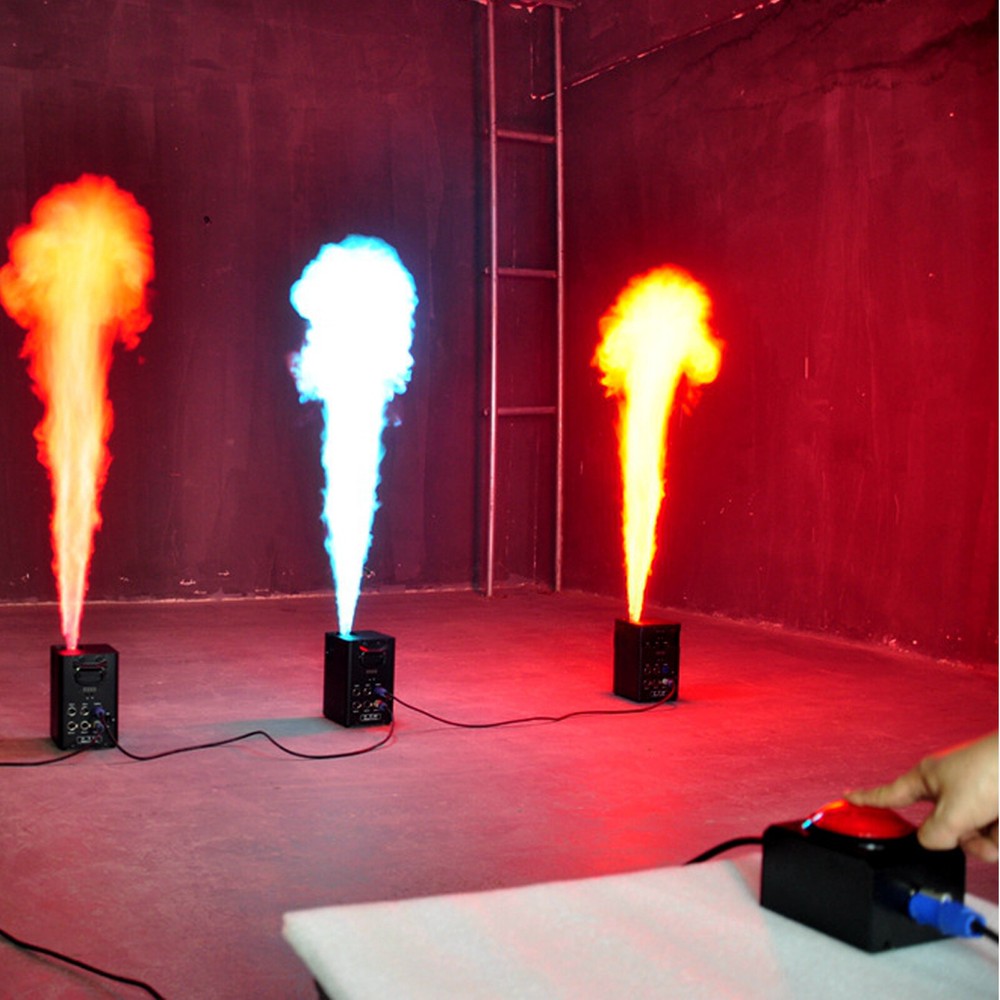 Manual Press Controller Stage Effect Carbon Dioxide Column Fire Flame Thrower US