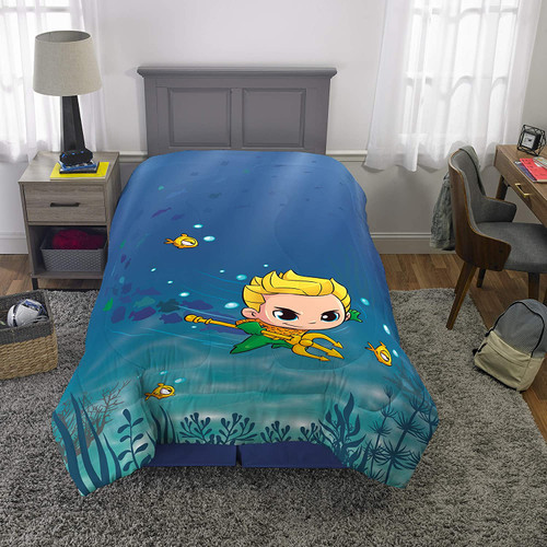 Aquaman Twin Comforter Set