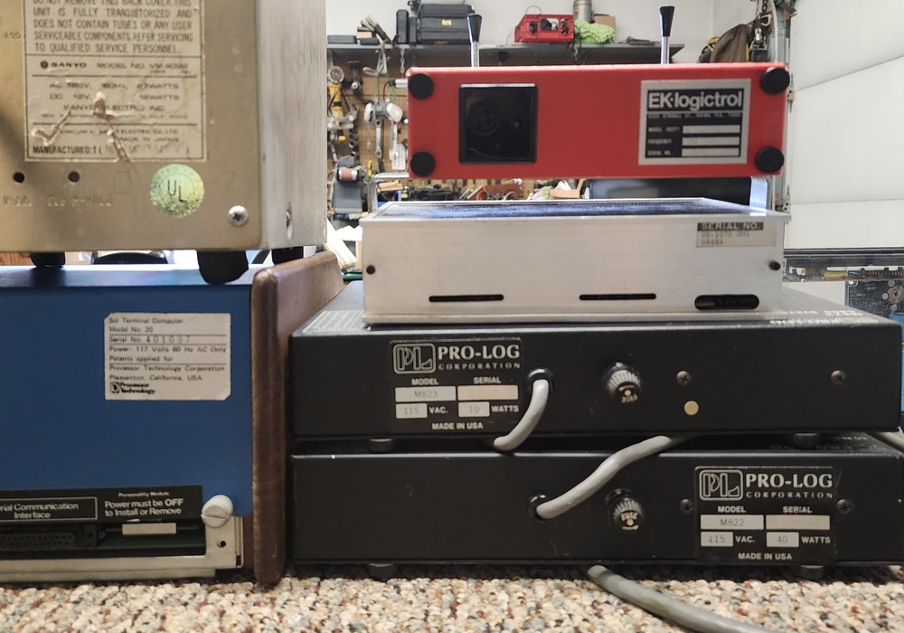 SOL-20 S-100 Computer System + Pro-Log M822/M823 Lab Equipment + Boards + DOCS