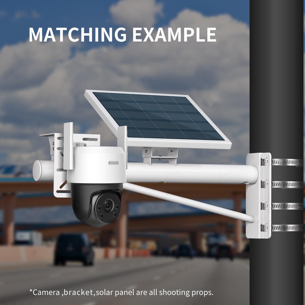 CCTV Mount Bracket LShape Security Plate Universal Wall Ceiling Mounting