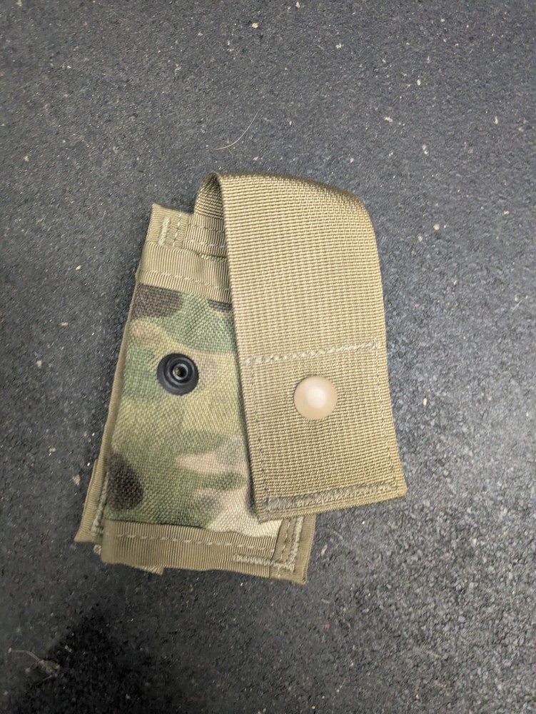 USGI Eagle Industries MOLLE Single 40mm Grenade Pouch Multicam