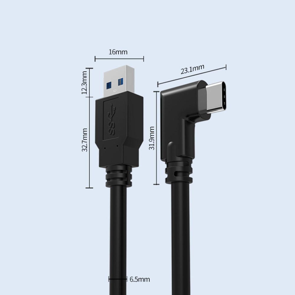 16ft or 10ft Link Cable for Oculus Quest 2/3 Type C-C PC Gaming & Charging Cof9