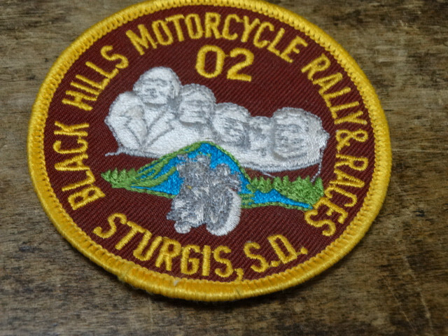 2002 Black Hills Motorcycle Rally & Races 3" Patch