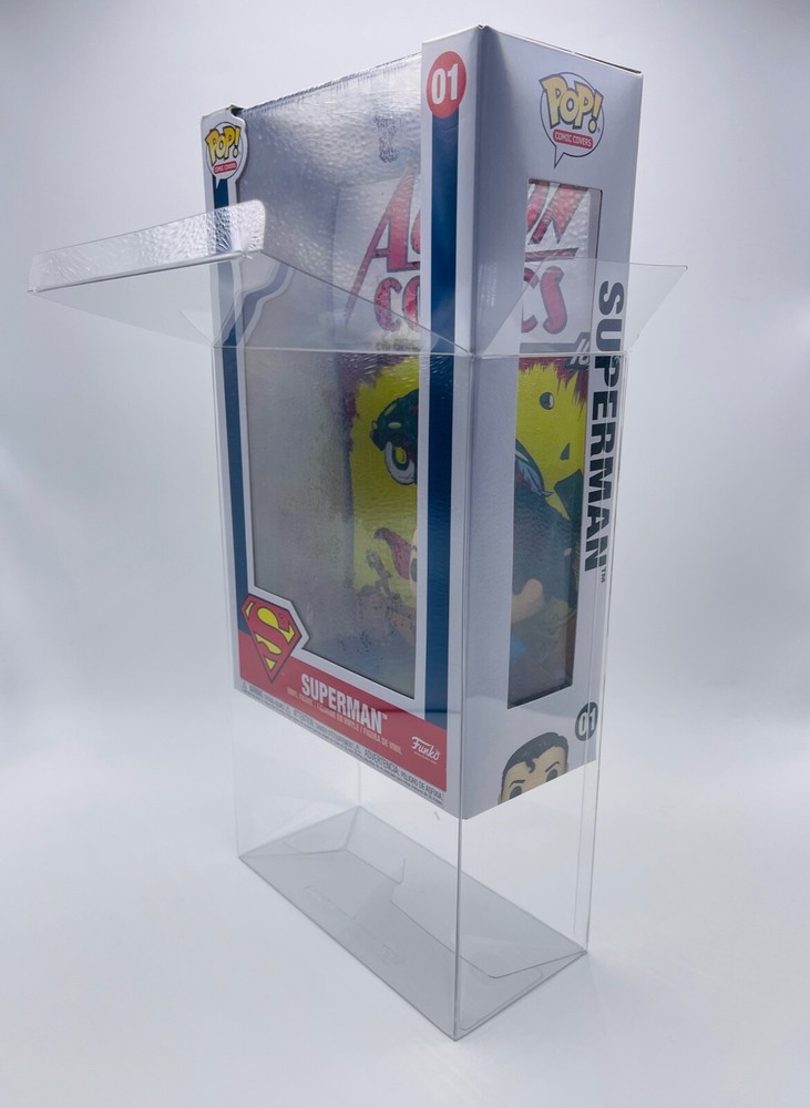 Funko Pop! Comic Covers Protector made with SCRATCH & UV RESISTANT 0.50mm thick