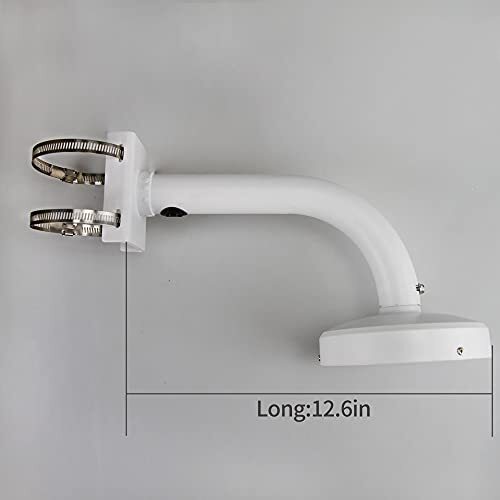 Dome Camera Universal Heavy-Duty Outdoor Security Camera Pole Mount Bracket U...