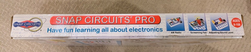 Snap Circuits Pro SC-500 Complete Electronic Science Set STEM Educational 8+