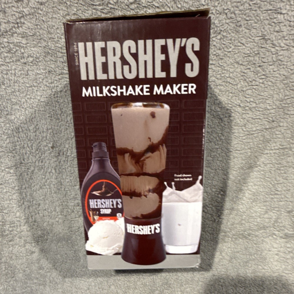 Hershey's Milkshake Maker Battery Operated Brown Plastic Model 44836