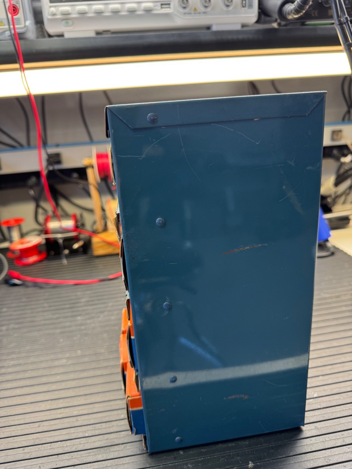 Vintage Sprague Electrolytic Counter Display + Original Boxes - Some Caps - RARE