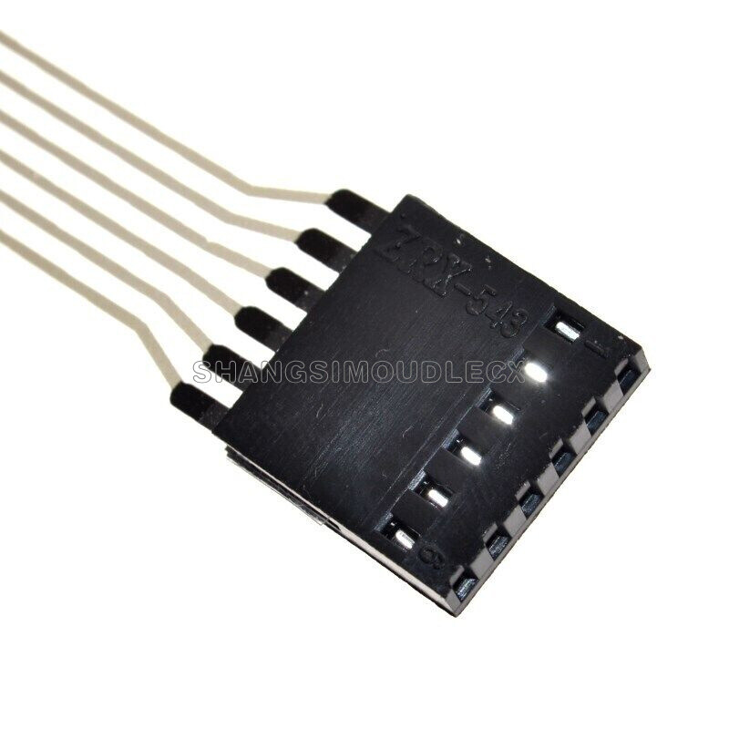 Matrix Array 5Key Membrane Switch Keypad Keyboard 1*5 Keys 40*40mm NEW