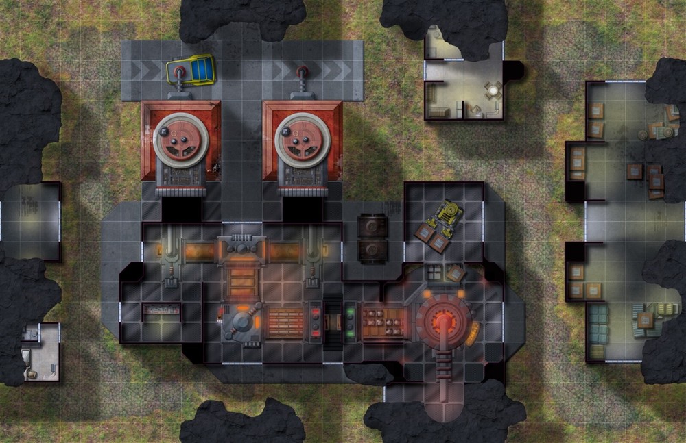 Scifi RPG Poster Maps