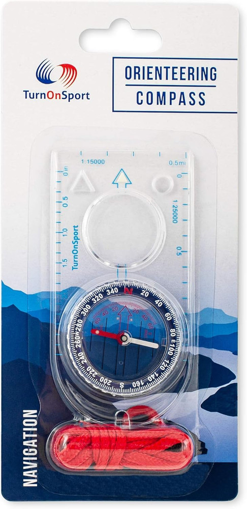 Orienteering Compass - Hiking Backpacking Compass | Advanced Scout Compass Campi