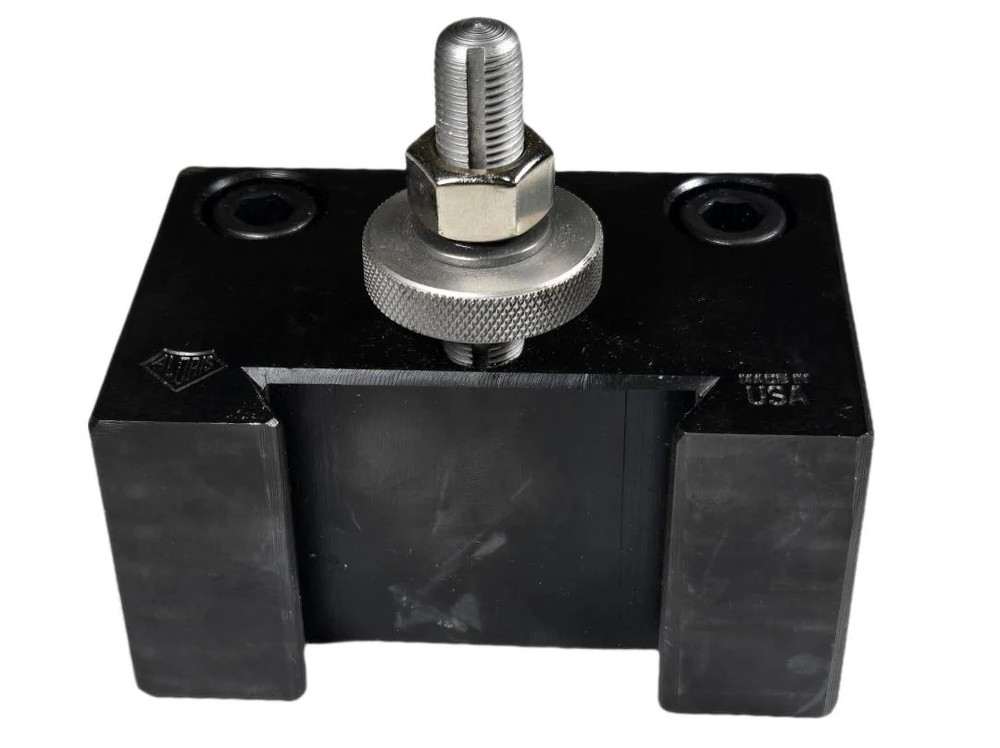Aloris CA-4D Boring Bar Holder 1in Bore Quick-Change Tool Post Holder