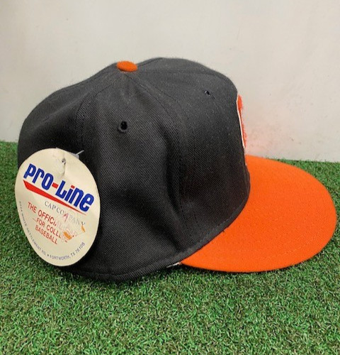 OKLAHOMA STATE COWBOYS PRO-LINE fitted sz 7 5/8 DEADSTOCK HAT CAP VINTAGE Rare