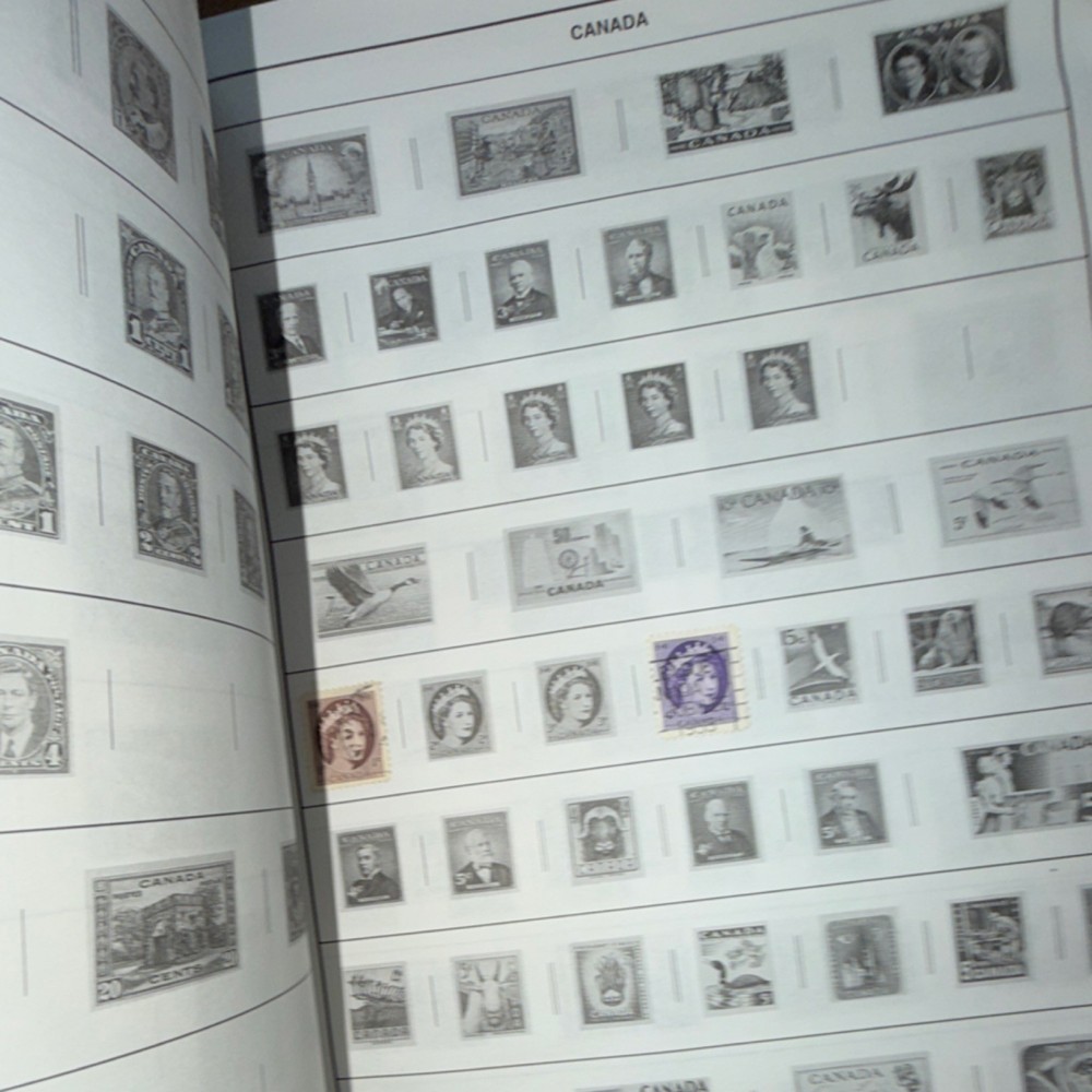 H.E. Harris & Co. Traveler Worldwide Country Specific Stamp Album