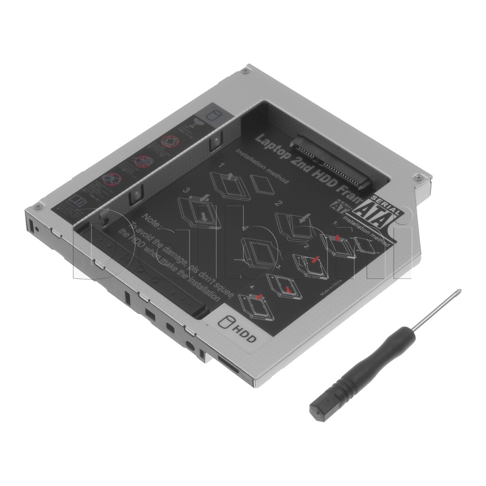 New HDD Caddy SATA Second 2.5" HDD Bay