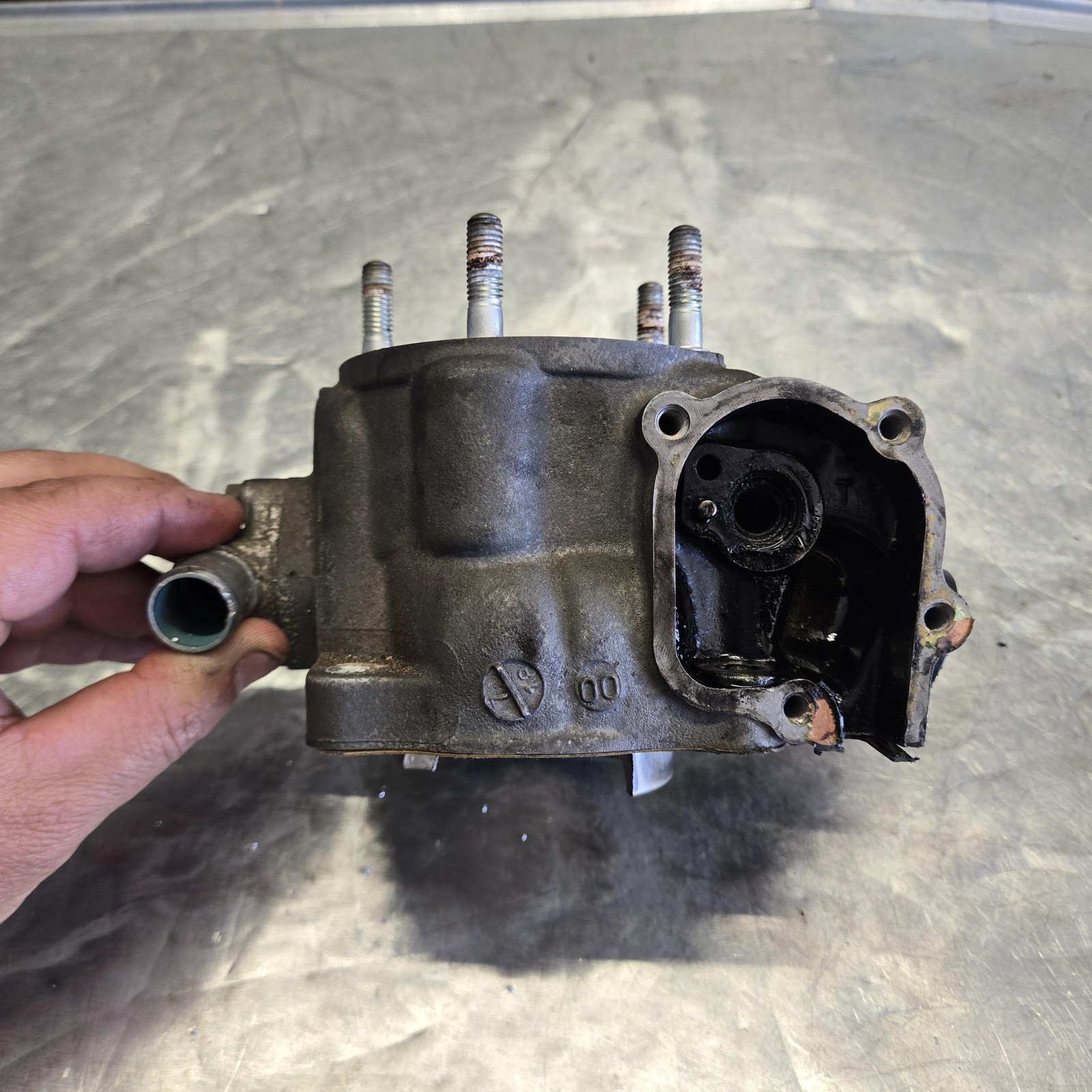 2001 Honda Cr125r Engine Motor Cylinder Bore Jug