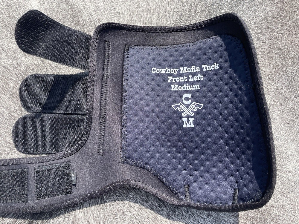 CM SureStep Splint Boots Full Set Black MEDIUM