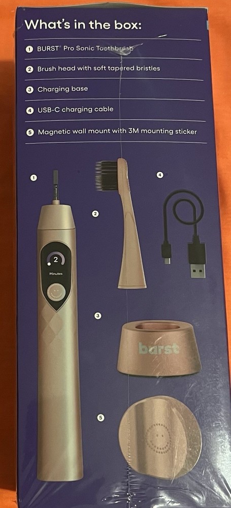 Burst Sonic Electric Toothbrush