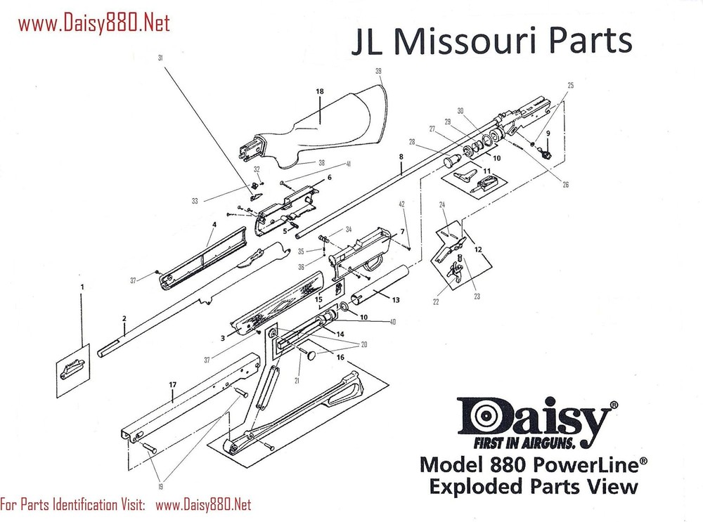 Screw Set Replacement for Air Rifle Model