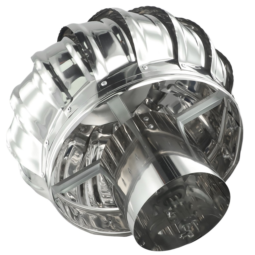 Rotating Hood Chimney Cowls Prevent Wind Draft Improve Ventilation Efficiency