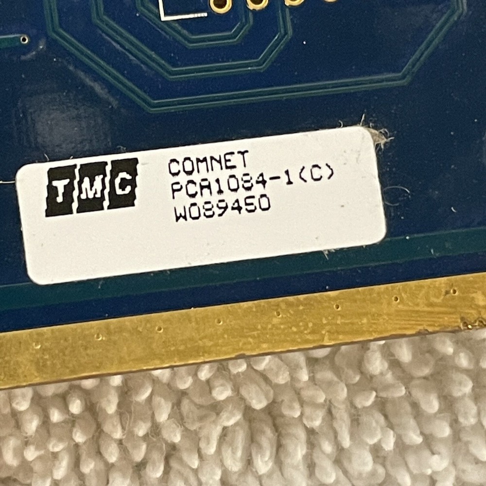Vintage TMC Comnet PCA1084-1 Video Capture Card with Cable