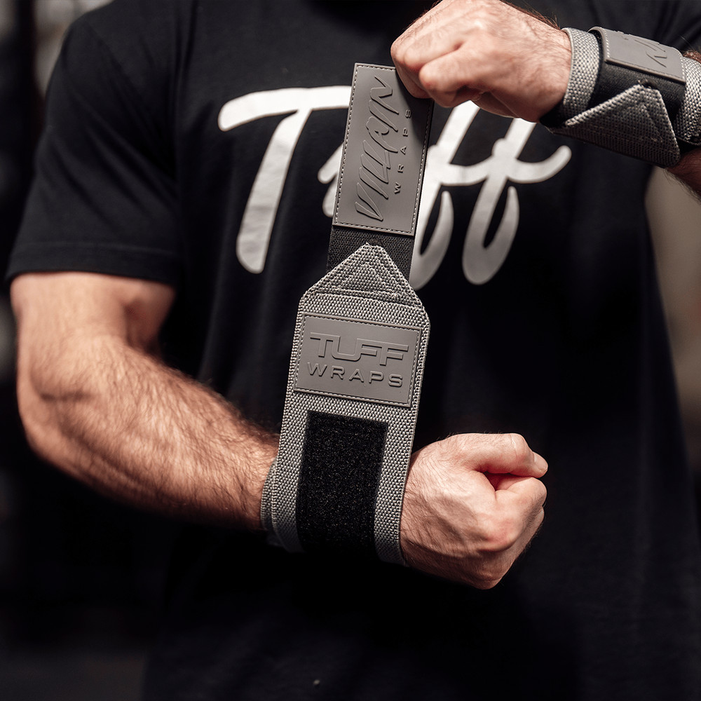 16" Villain Wrist Wraps - Solid Gray