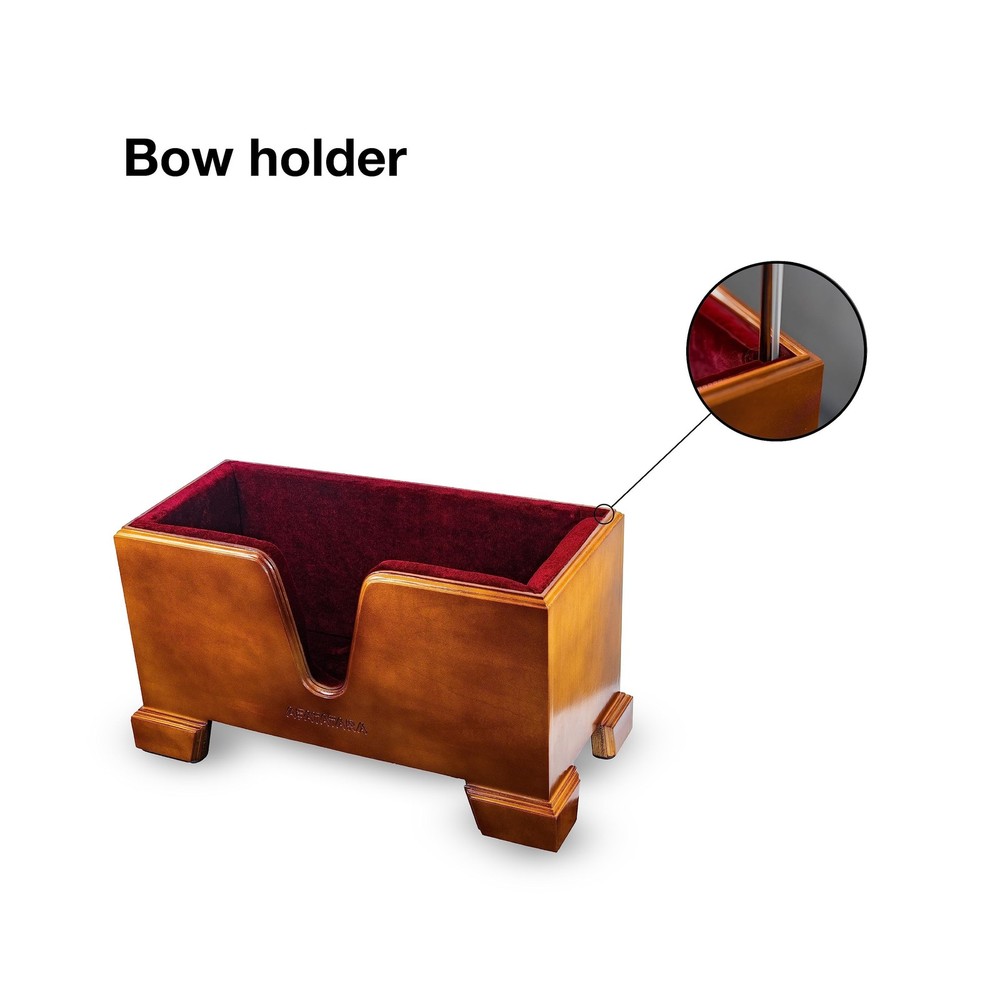 Mahogany-tone Cello Box Stand
