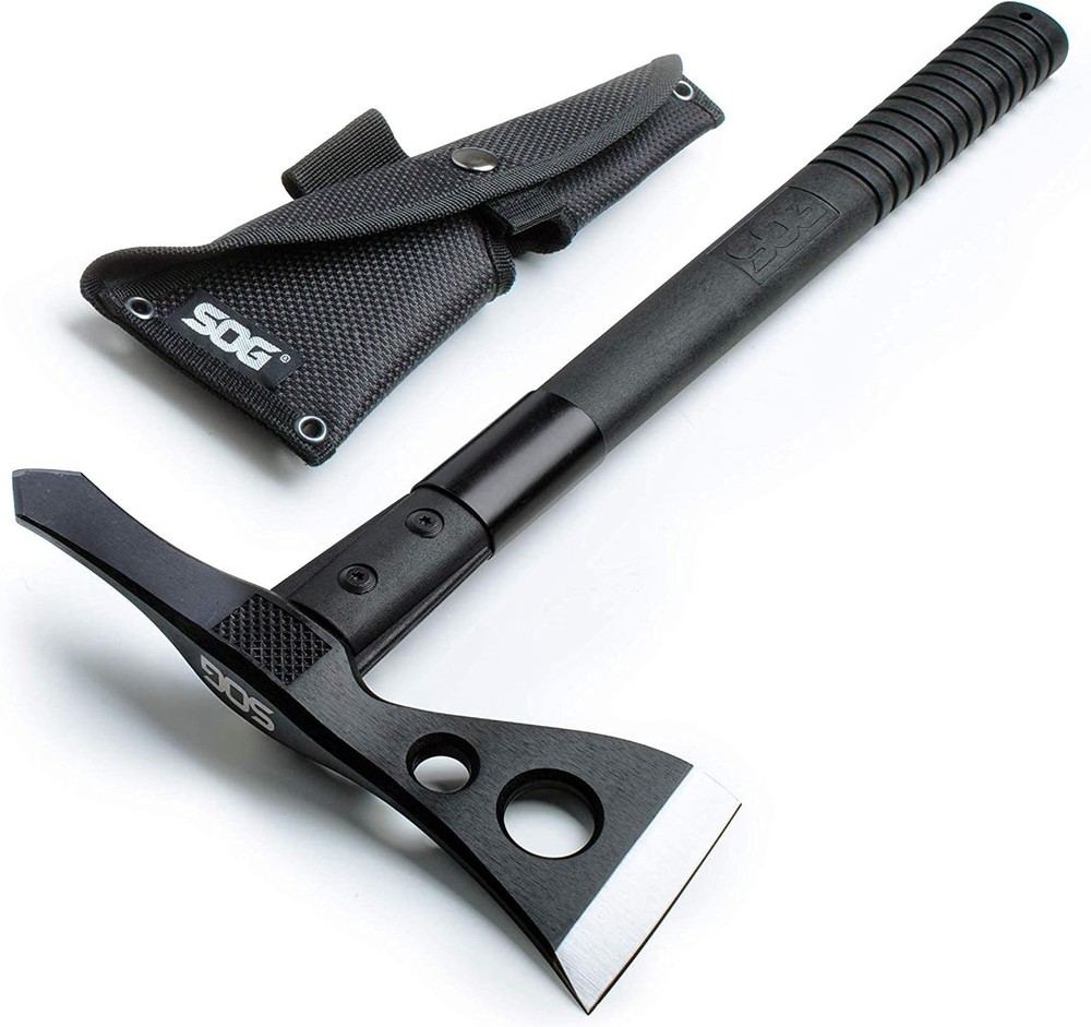 Lightweight Tactical Tomahawk with Sheath - Versatile 24 Ounce Emergency Hatchet