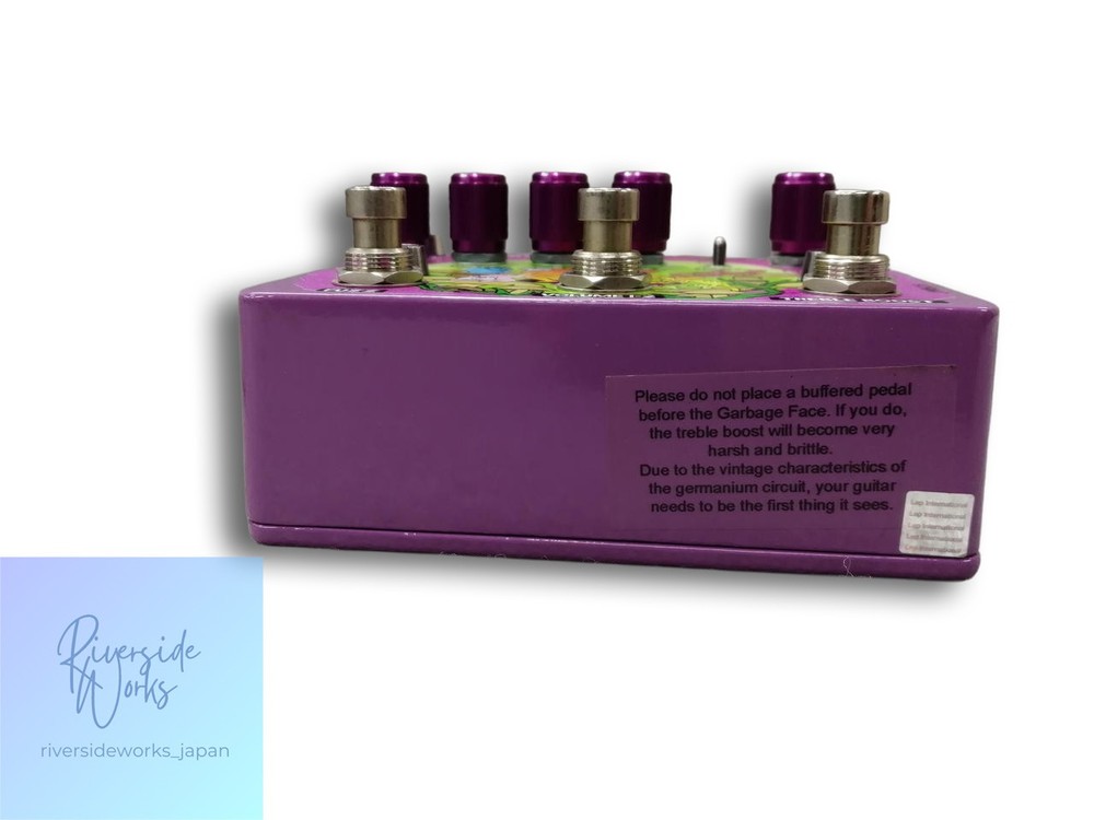 WREN AND CUFF Garbage Face Fuzz Pedal