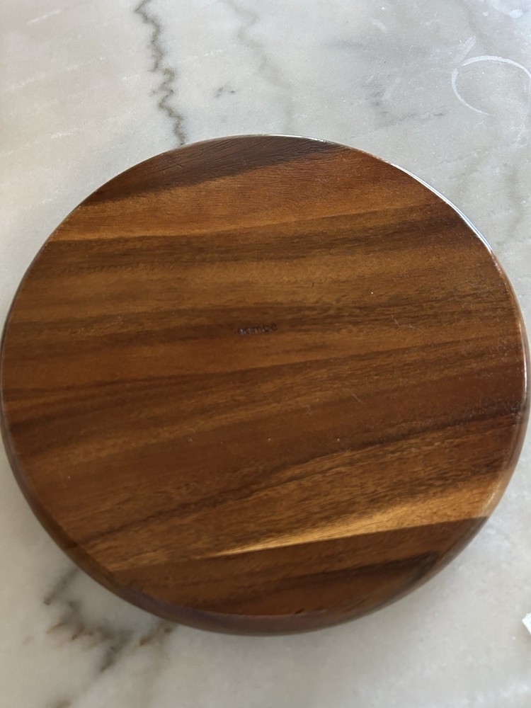 Nambe Teak Serving Platter