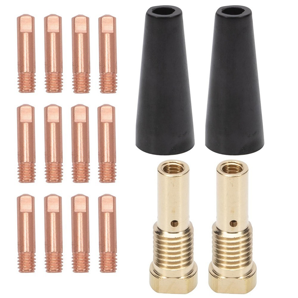 Gasless Tip Replacement Set of 16 Pieces Suitable for Multiple Welding Needs