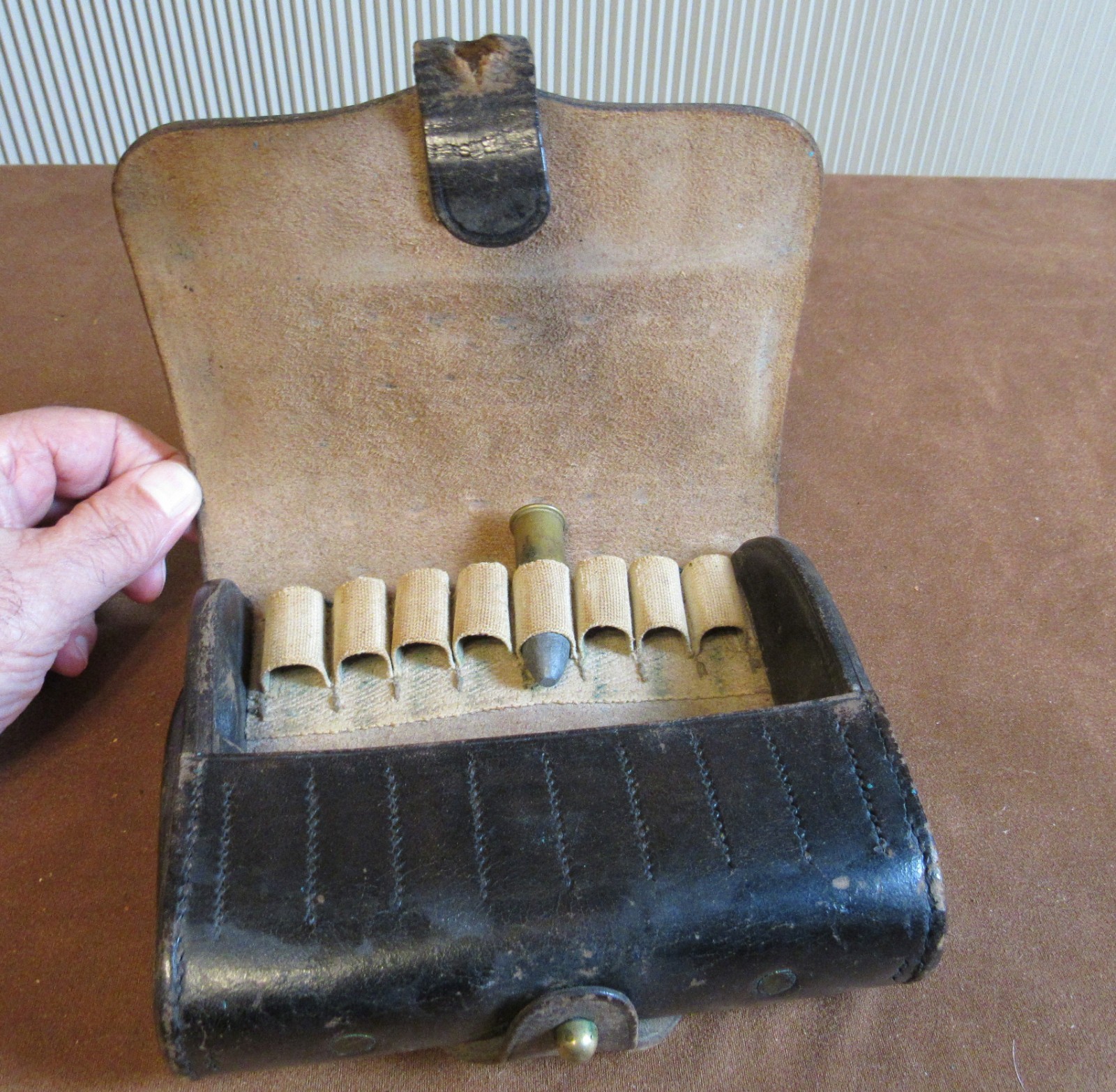 Early 1870s Indian wars 50/70 Hagner Cartridge pouch No 1