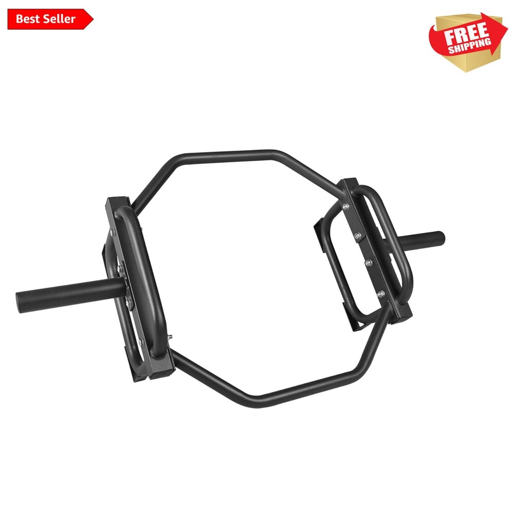 Compact Olympic Trap Bar with Neutral Grip for Enhanced Stability and Safety
