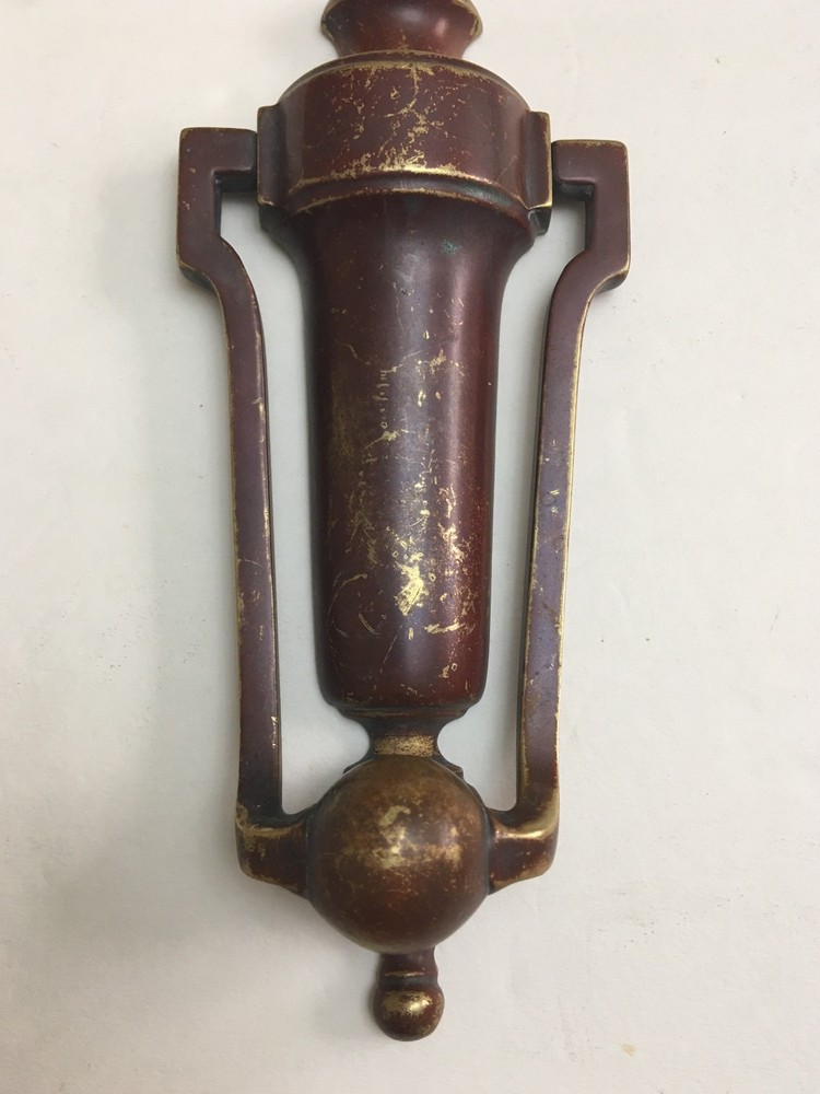 Old brass door knocker