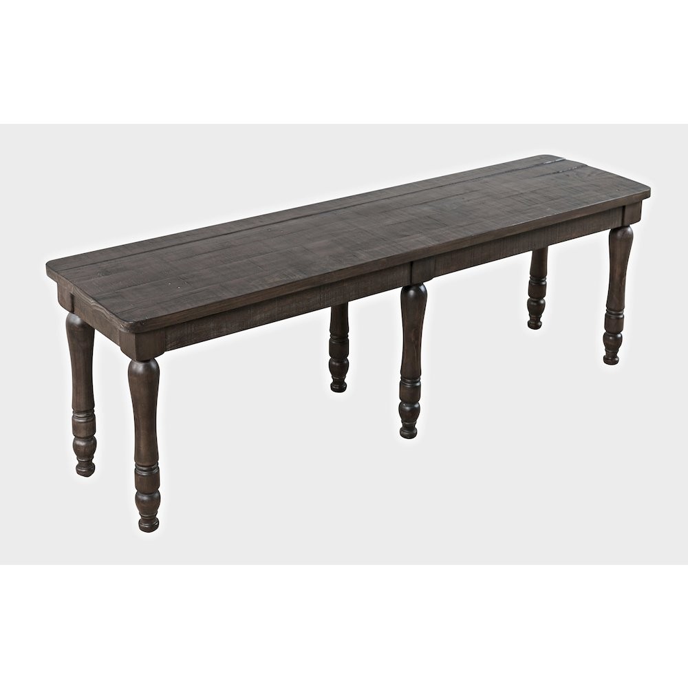 Madison County Rustic Reclaimed Solid Wood Farmhouse 54" Dining Bench