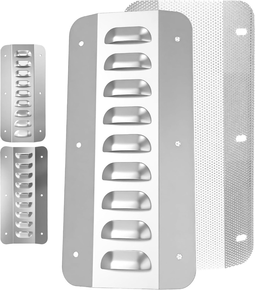 Shipping Container Vent, Cross Flow Ventilation for Excessive Heat, 2 Pack