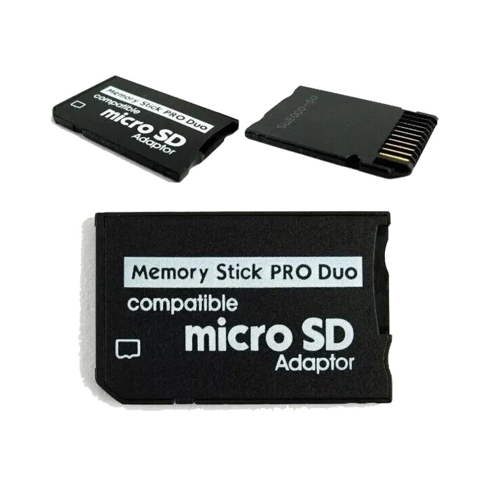 5/10Pcs Memory Stick Pro Duo Adapter Micro SD SDHC TF Card Reader Converter